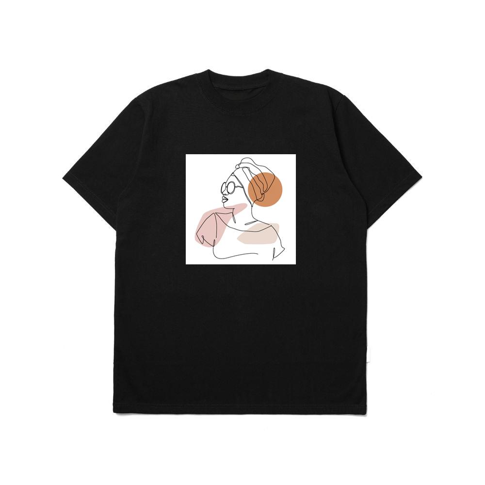 Woman with Head Wrap T-Shirts