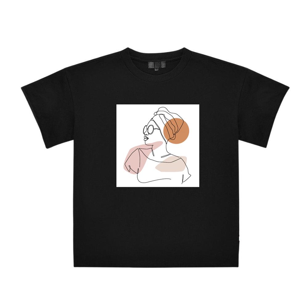 Woman with Head Wrap T-Shirts