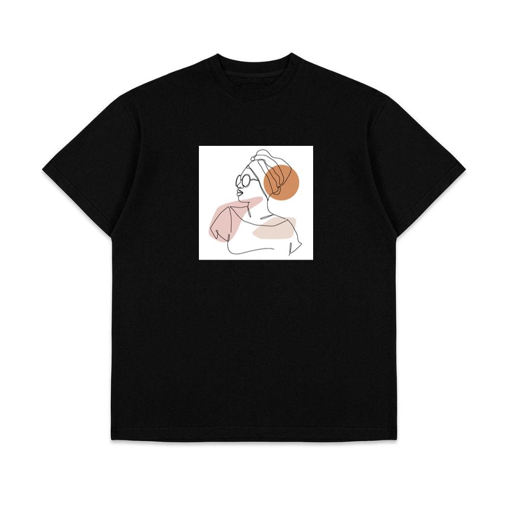 Woman with Head Wrap T-Shirts
