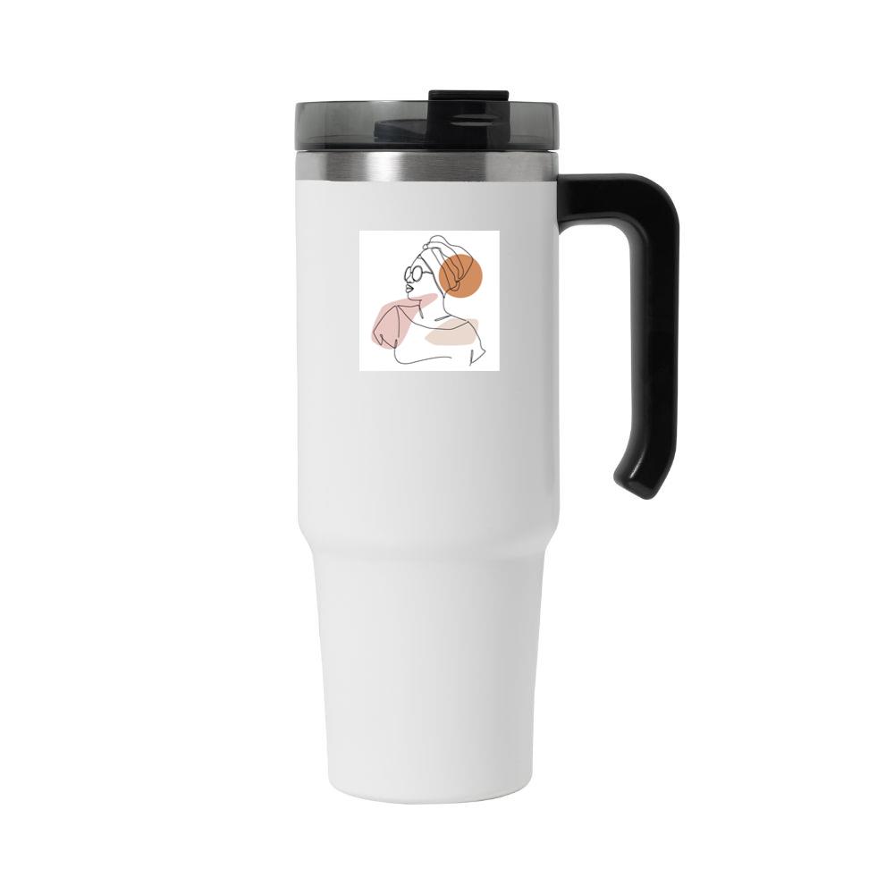 Woman with Head Wrap Tumbler