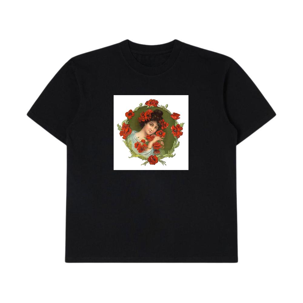 Woman with Red Poppies T-Shirts