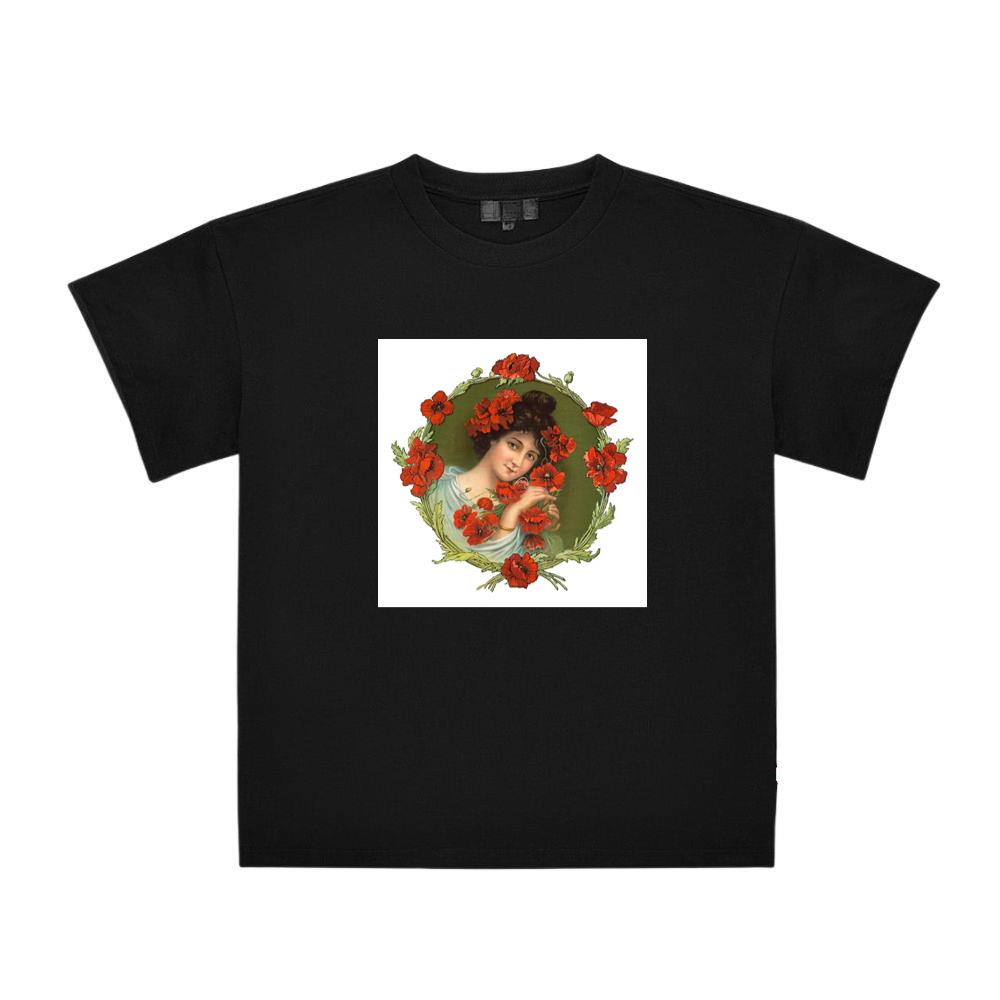 Woman with Red Poppies T-Shirts