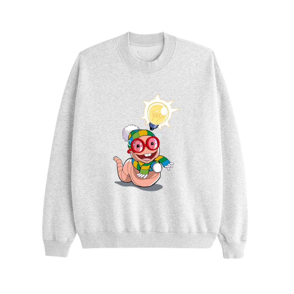 Worm With Bright Idea Sweatsrhits