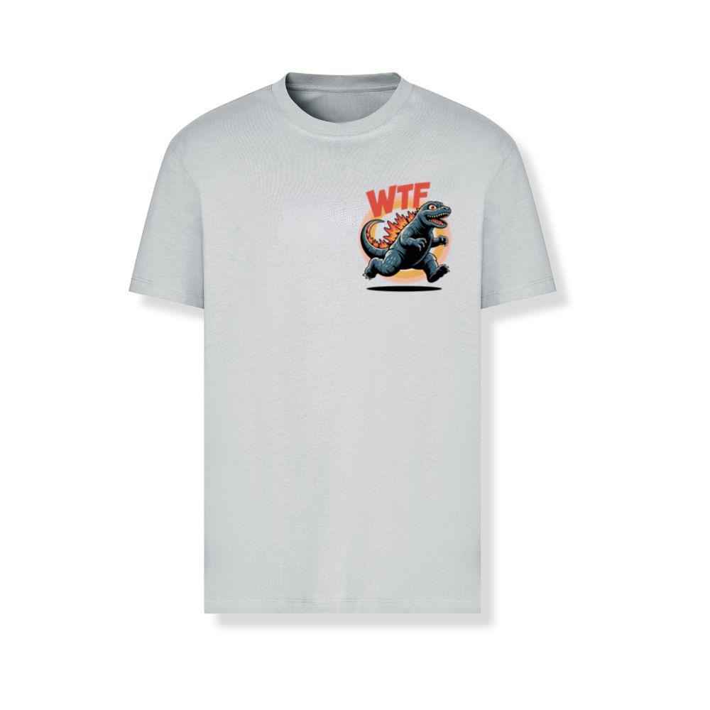 WTF Dinosaur Monster Retro Cartoon Graphic T-Shirts