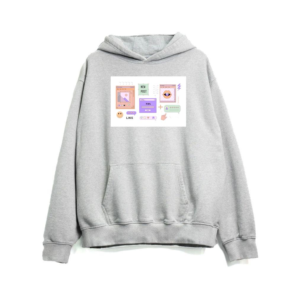 Y2K Interface Collection Hoodies