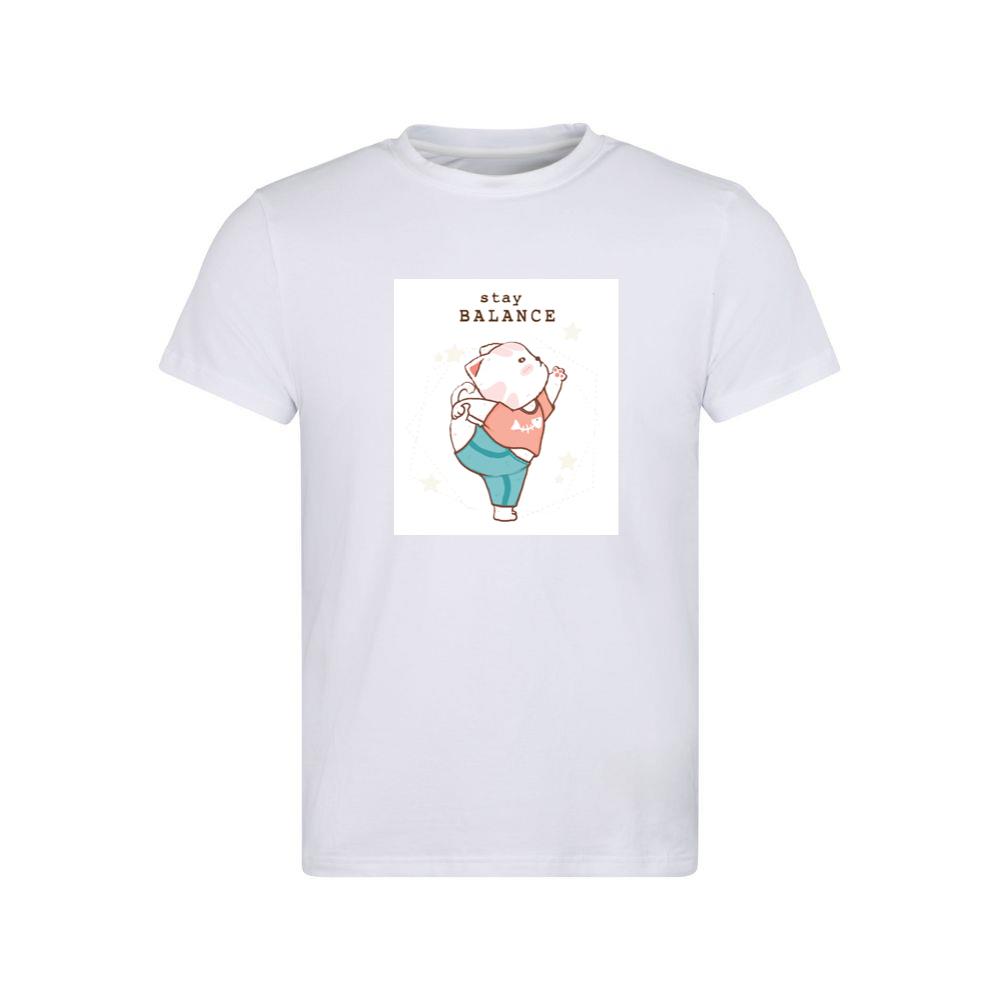 Yoga Cat with Fishbone Shirt T-Shirts