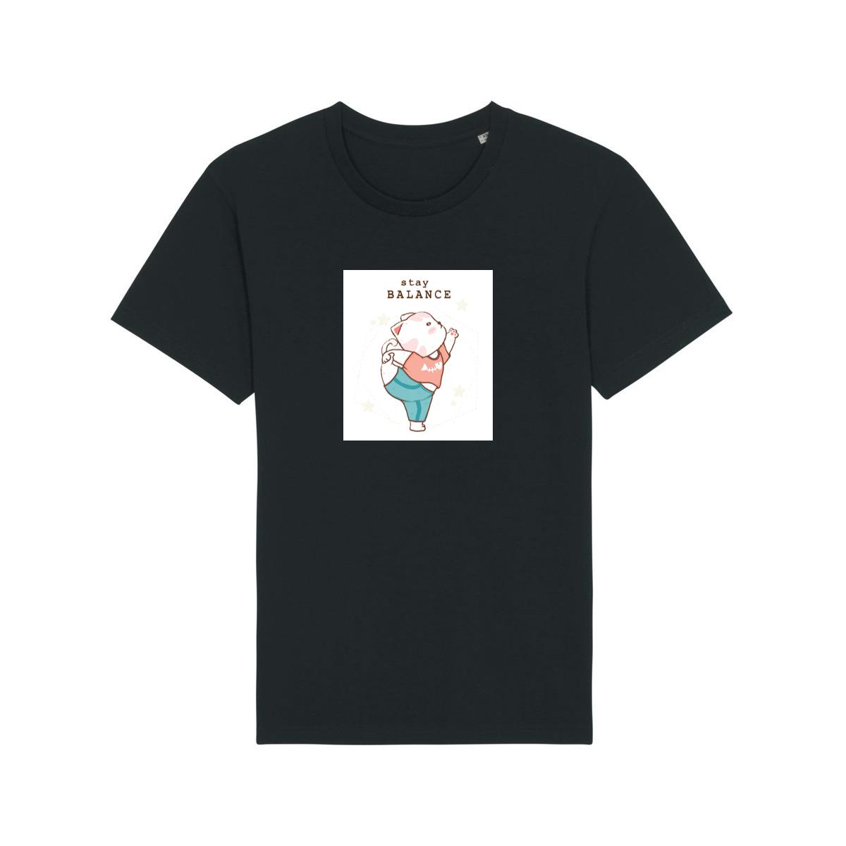 Yoga Cat with Fishbone Shirt T-Shirts
