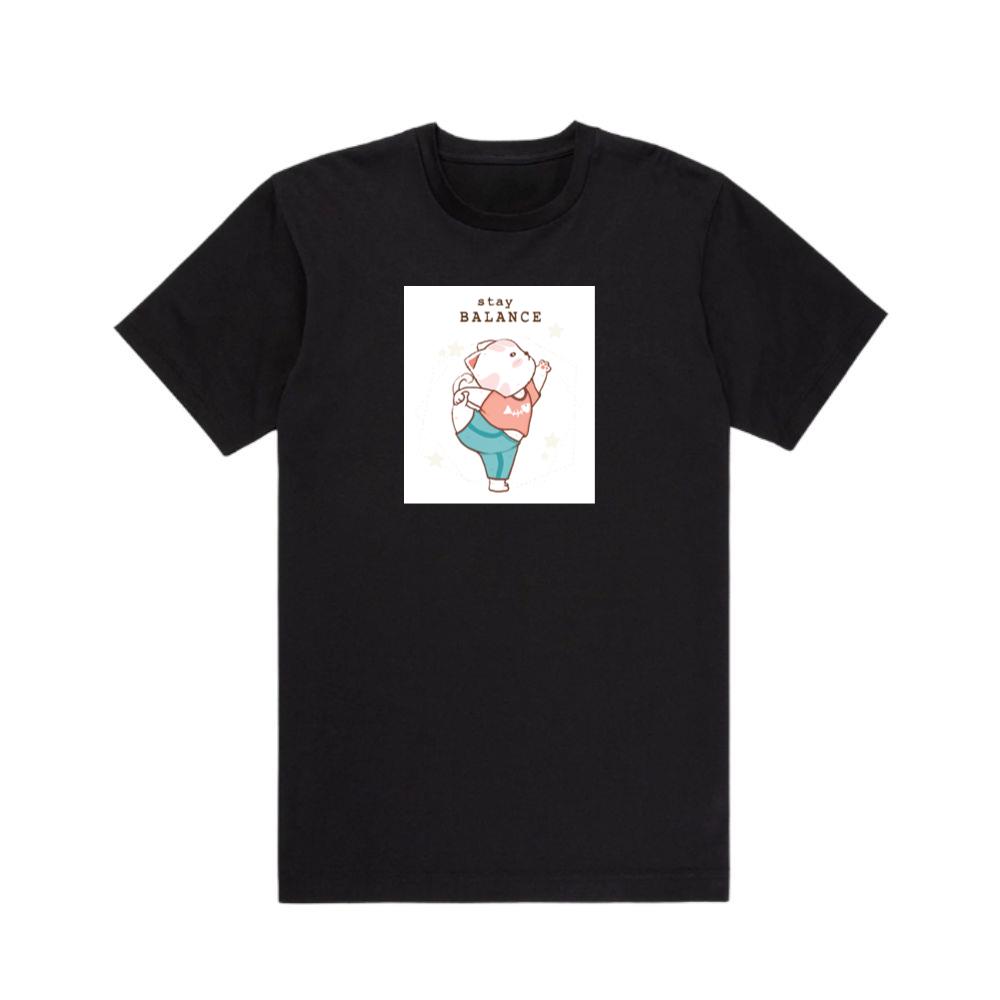 Yoga Cat with Fishbone Shirt T-Shirts