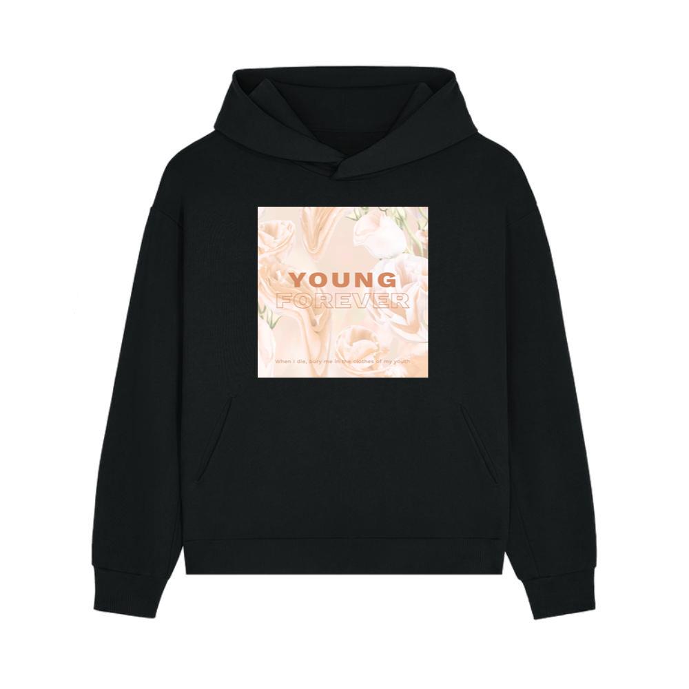 Young Forever in Floral Whispers Hoodie