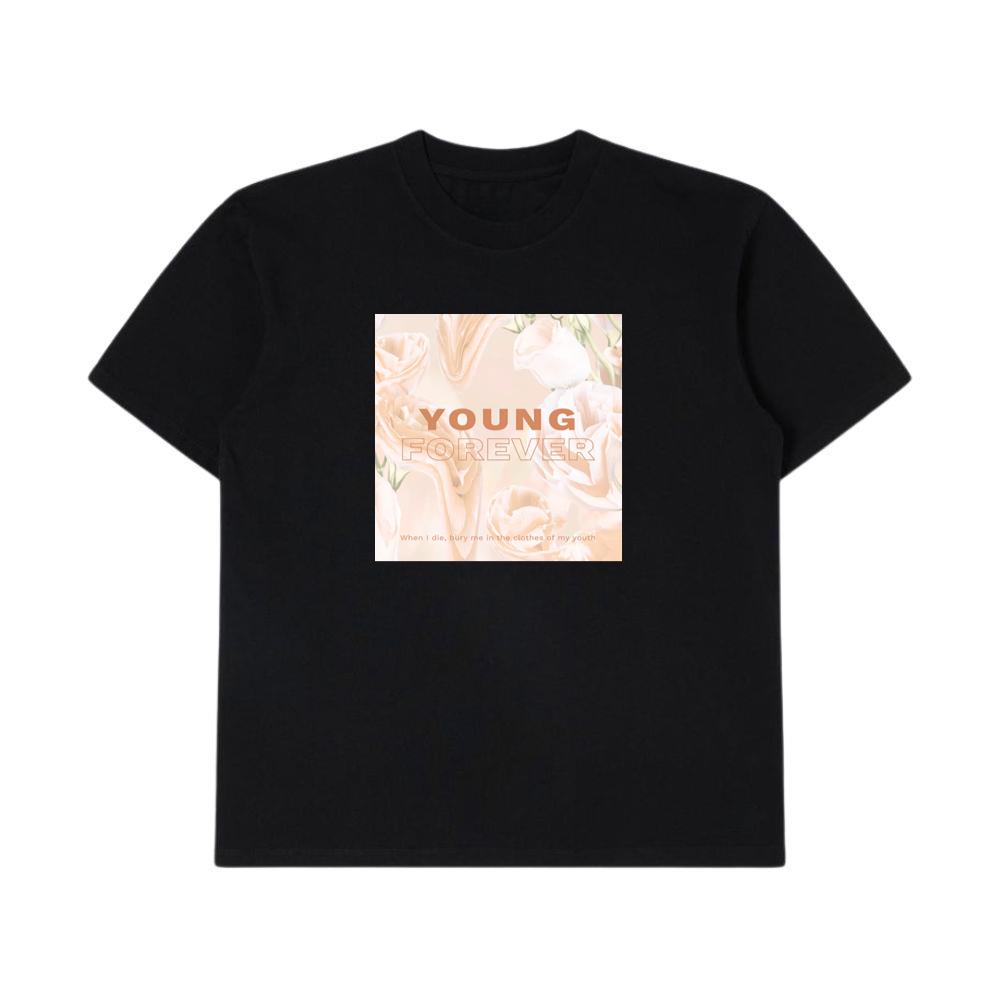 Young Forever in Floral Whispers T-Shirts