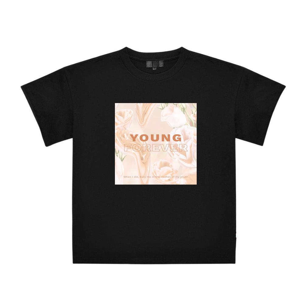 Young Forever in Floral Whispers T-Shirts