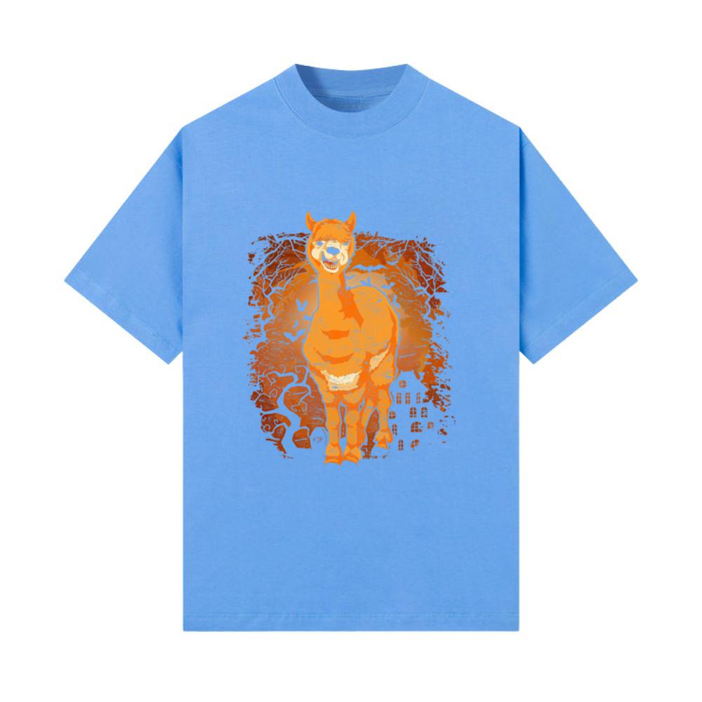 Zoo Animal Halloween Costume Alpaca Gift Llama T-Shirt