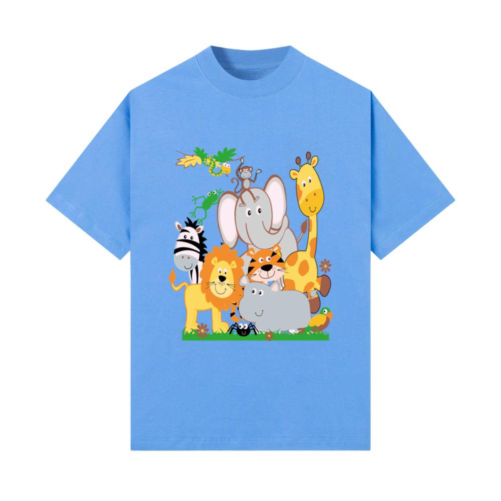 Zoo Animals Shirt Wildlife Birthday Party A Day At T-Shirt