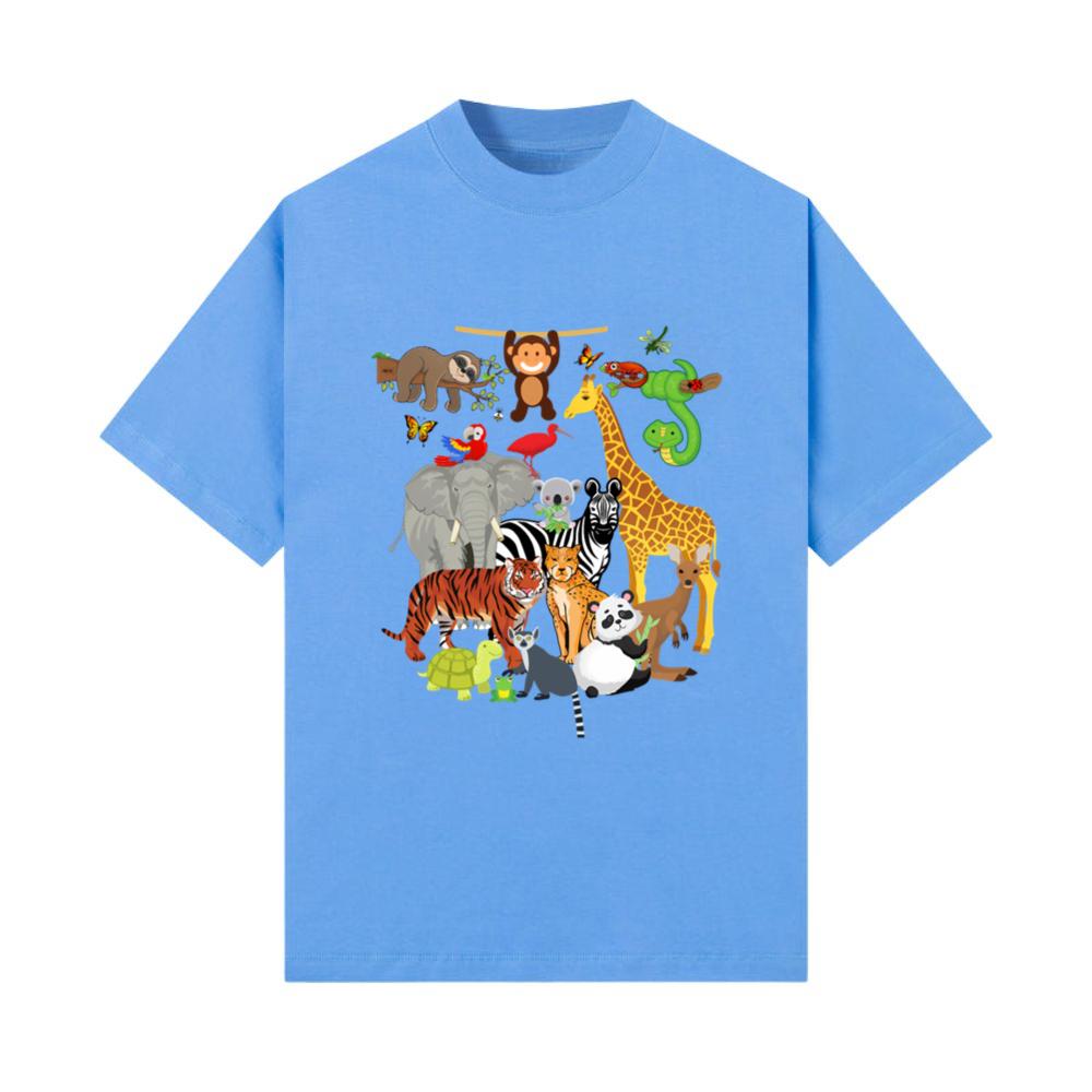 Zoo Animals Wildlife Party Zoo Day 26 Animals T-Shirt