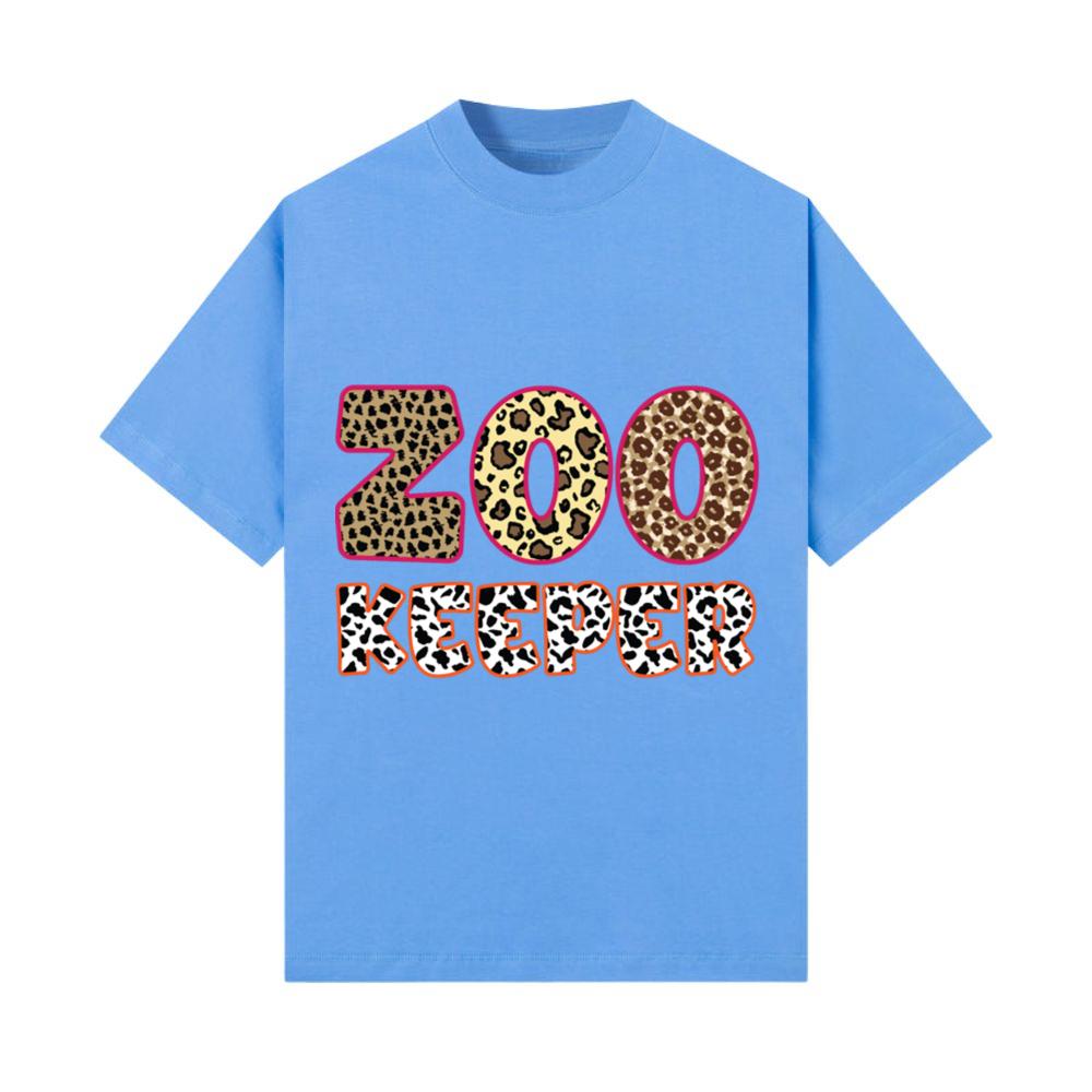 Zookeeper African Animals Zebra-Giraffe T-Shirt