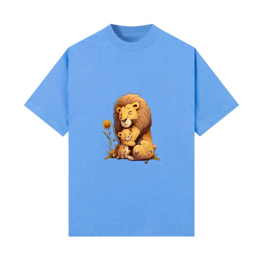 Zookeeping Mother Animal Lover Mom And Baby Lion_2 T-Shirt