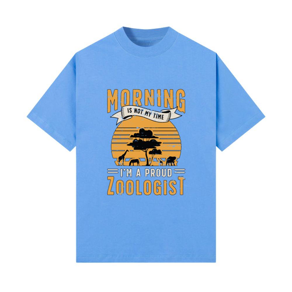 Zoologist Morning Is Not My Time Animal Scientist T-Shirt