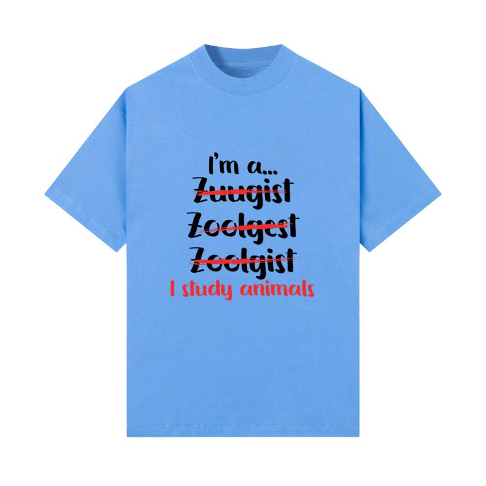 Zoologist Studying Zoo animals Zookeeping Wildlife_1 T-Shirt