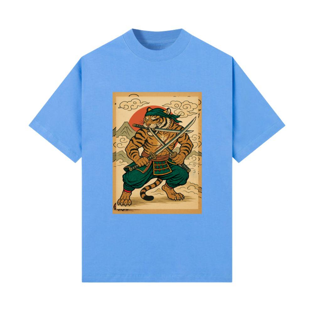 Zoro Pirate - Samurai Anime Manga Warrior Tiger T-Shirt